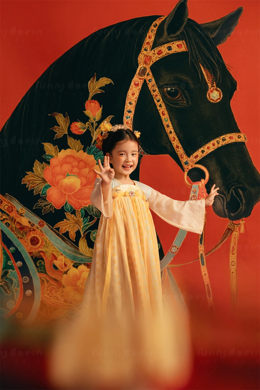 芳妮豆丁儿童摄影 庚午韶华