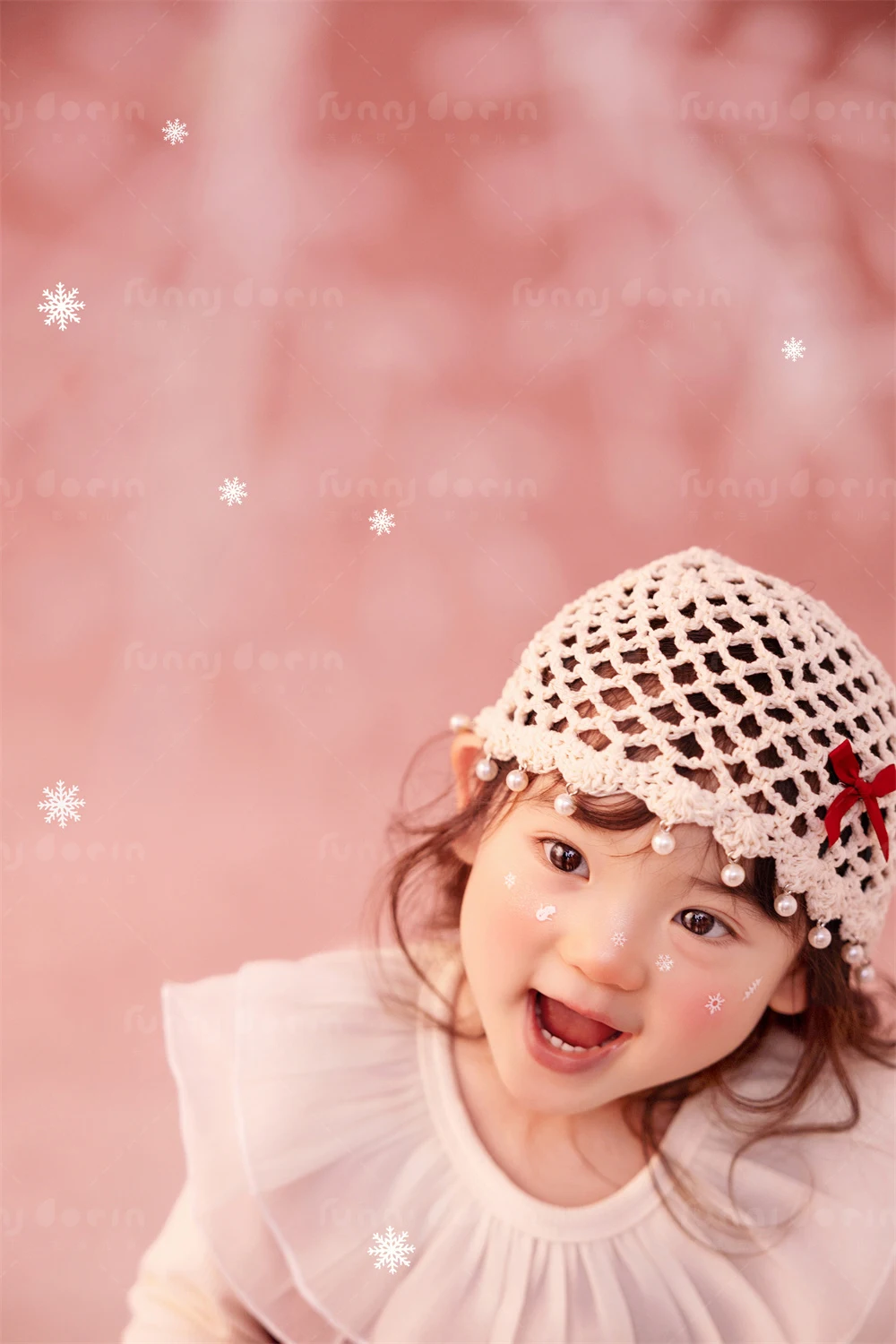 芳妮豆丁儿童摄影 初雪童话梦