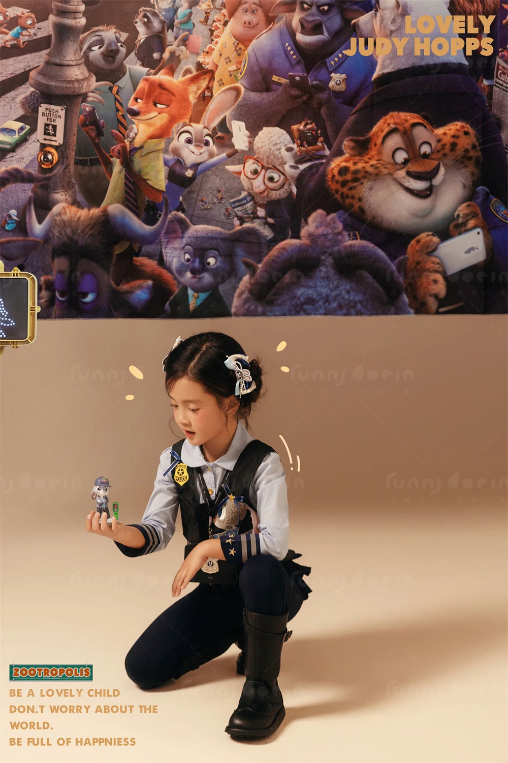 芳妮豆丁儿童摄影 兔子警长