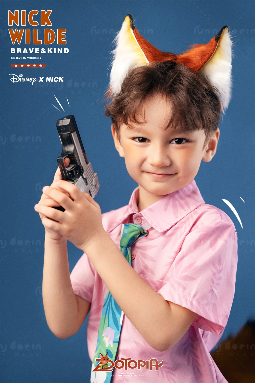 芳妮豆丁儿童摄影 狐尼克