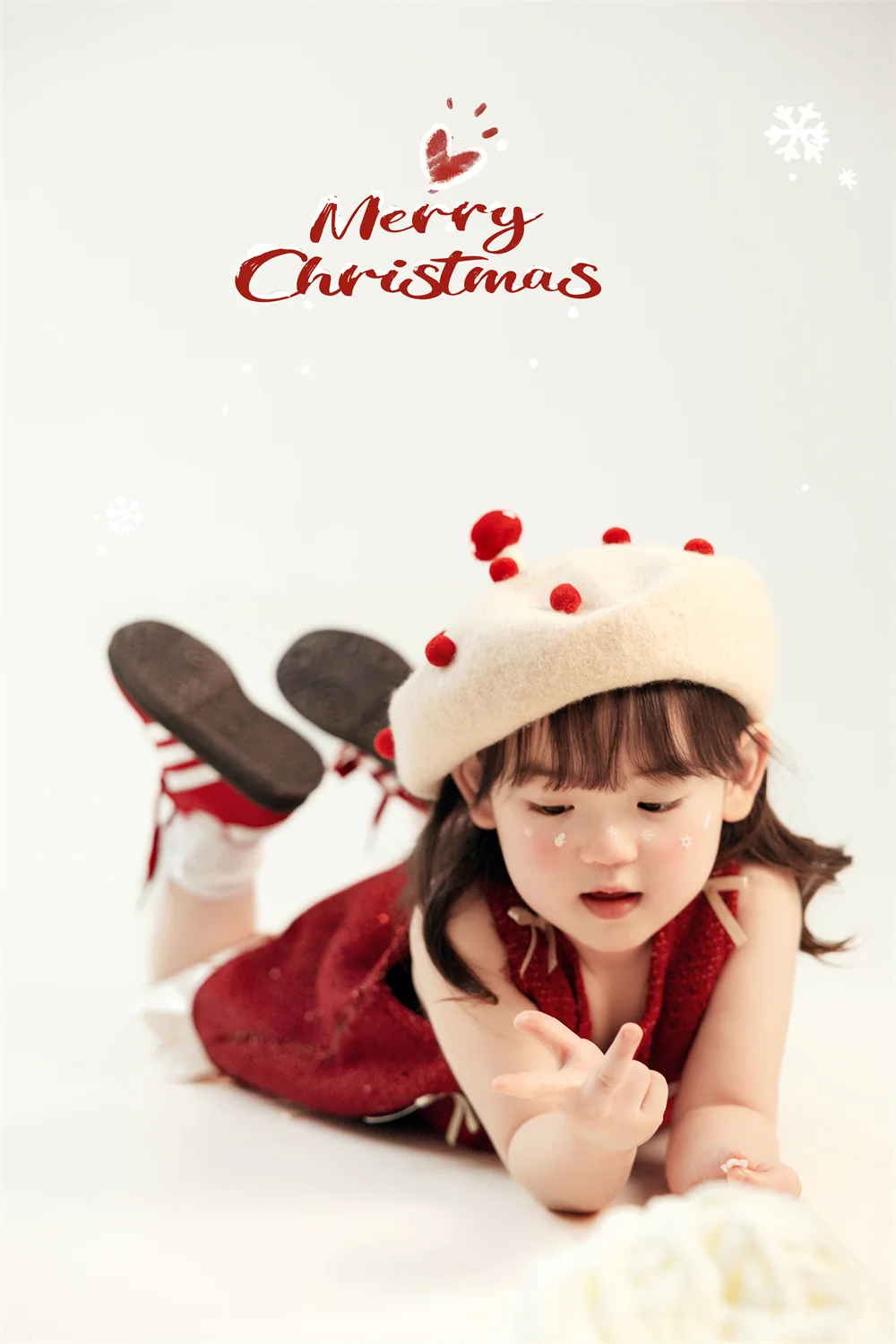 芳妮豆丁儿童摄影 初雪童话梦