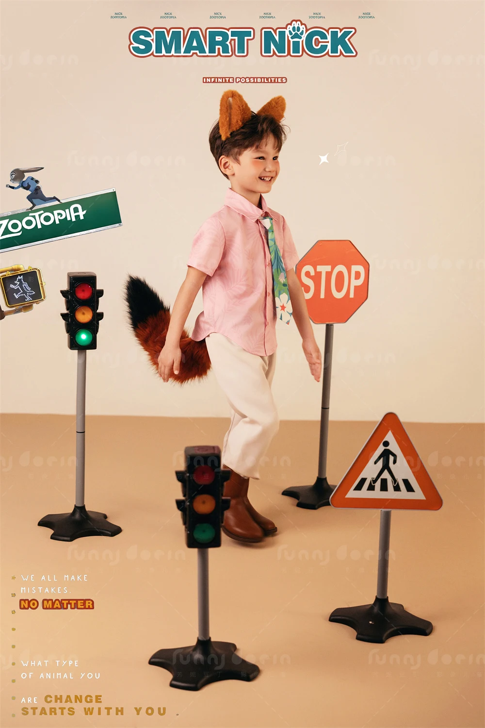 芳妮豆丁儿童摄影 狐尼克