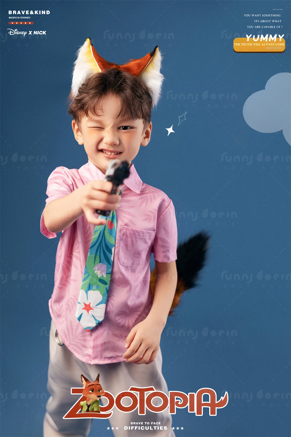 芳妮豆丁儿童摄影 狐尼克