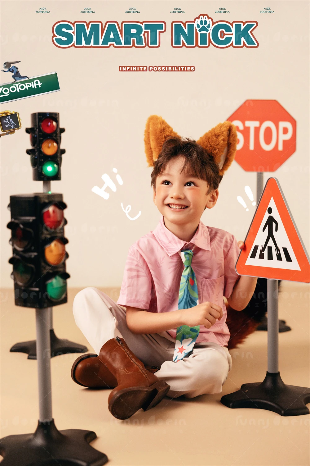 芳妮豆丁儿童摄影 狐尼克