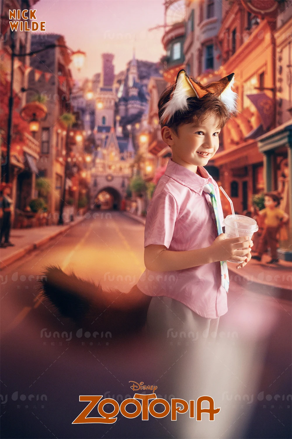 芳妮豆丁儿童摄影 狐尼克