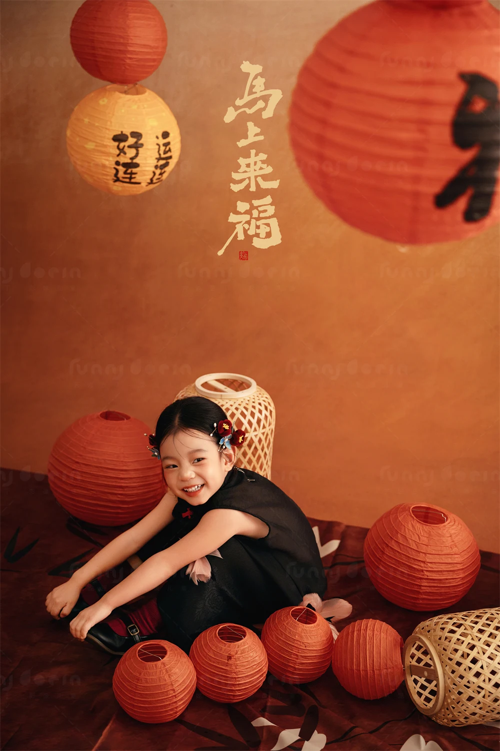 芳妮豆丁儿童摄影 灯启年欢