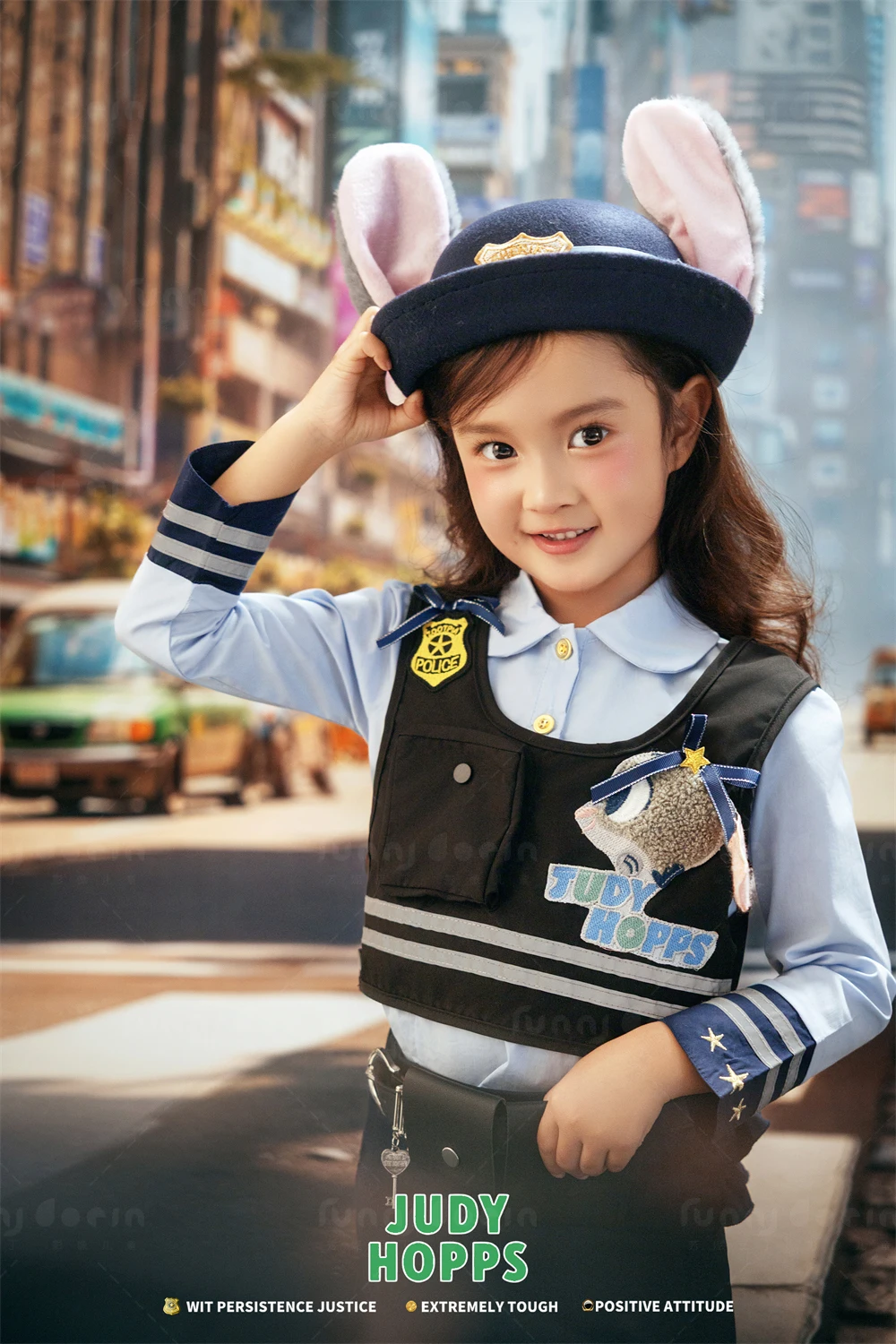 芳妮豆丁儿童摄影 兔子警长