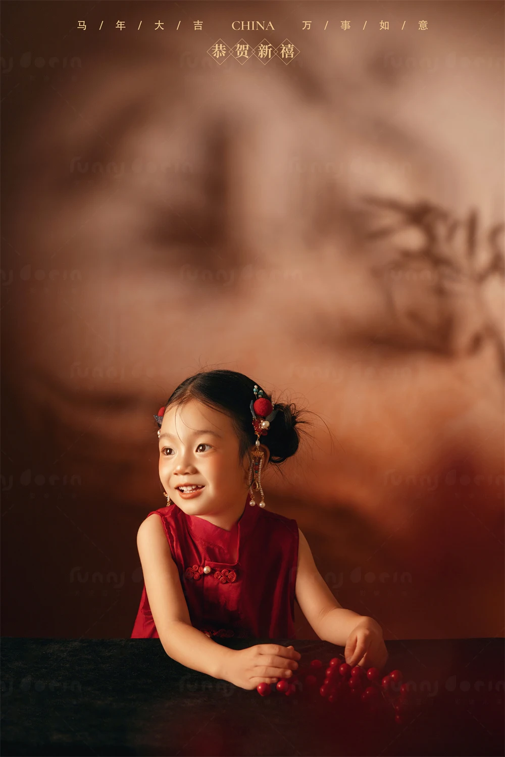 芳妮豆丁儿童摄影 灯启年欢