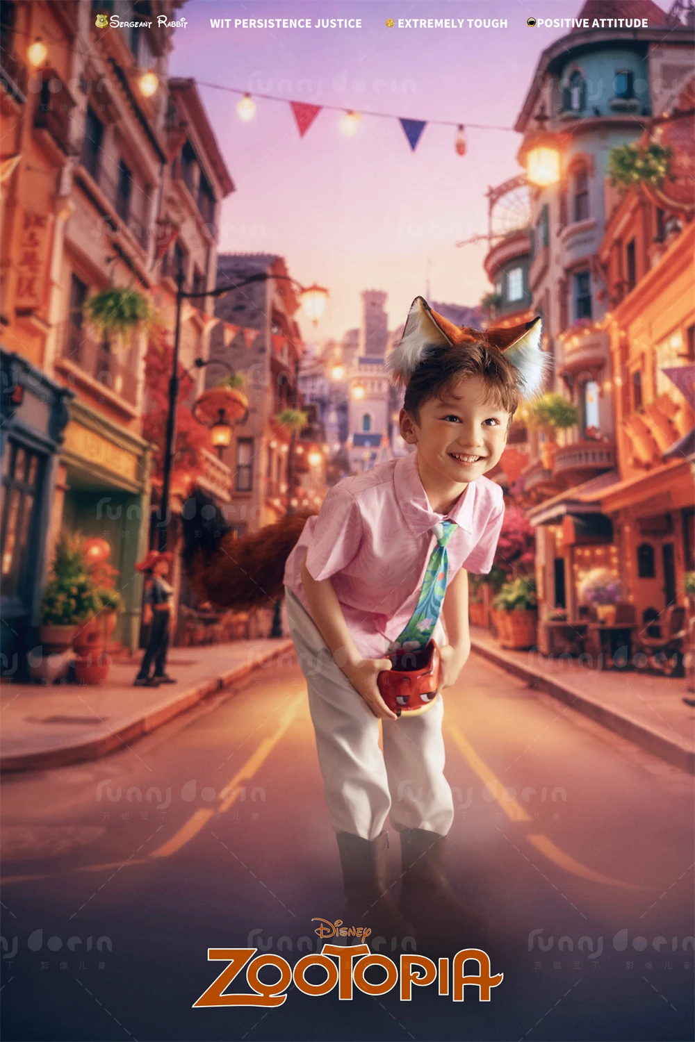 芳妮豆丁儿童摄影 狐尼克