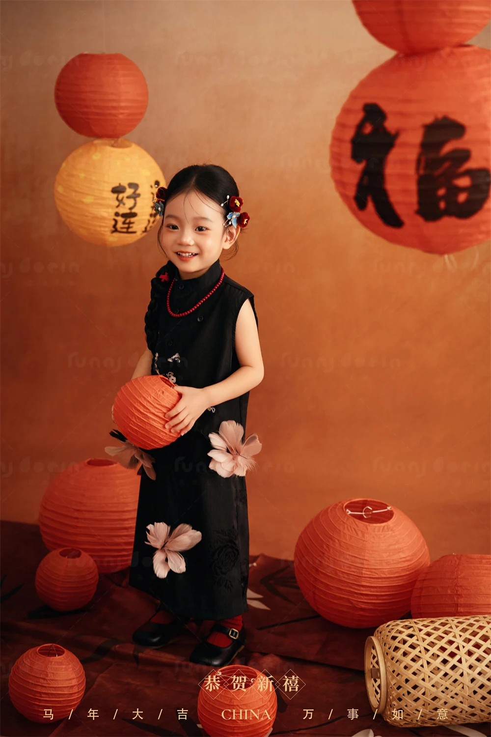 芳妮豆丁儿童摄影 灯启年欢