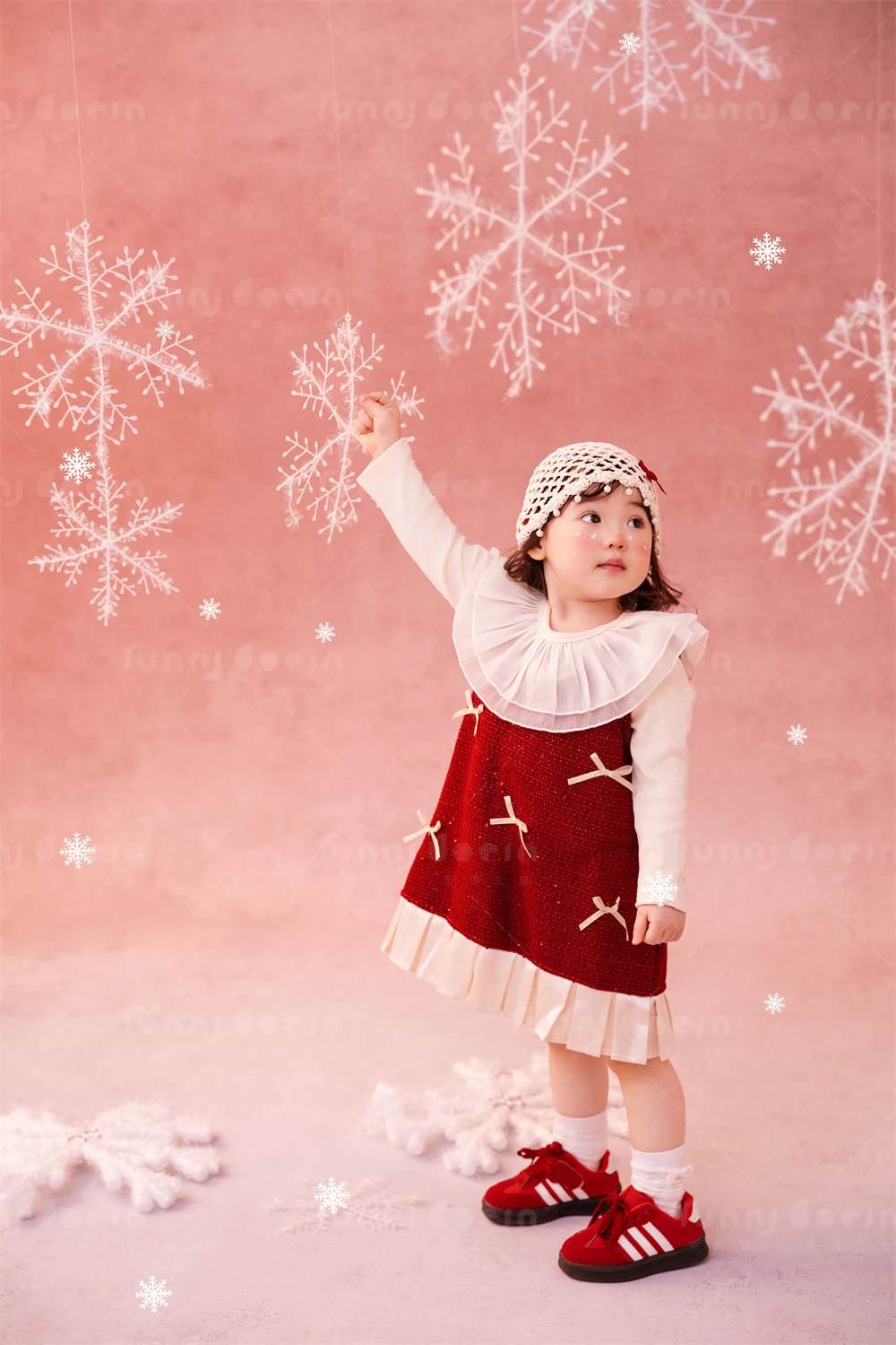 芳妮豆丁儿童摄影 初雪童话梦