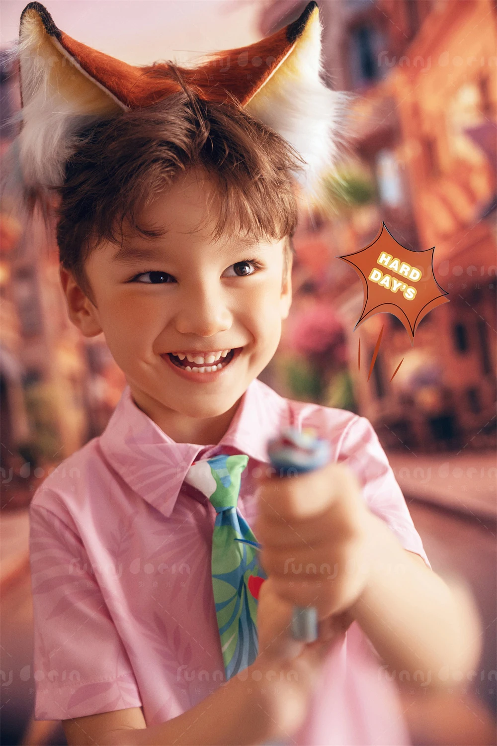 芳妮豆丁儿童摄影 狐尼克