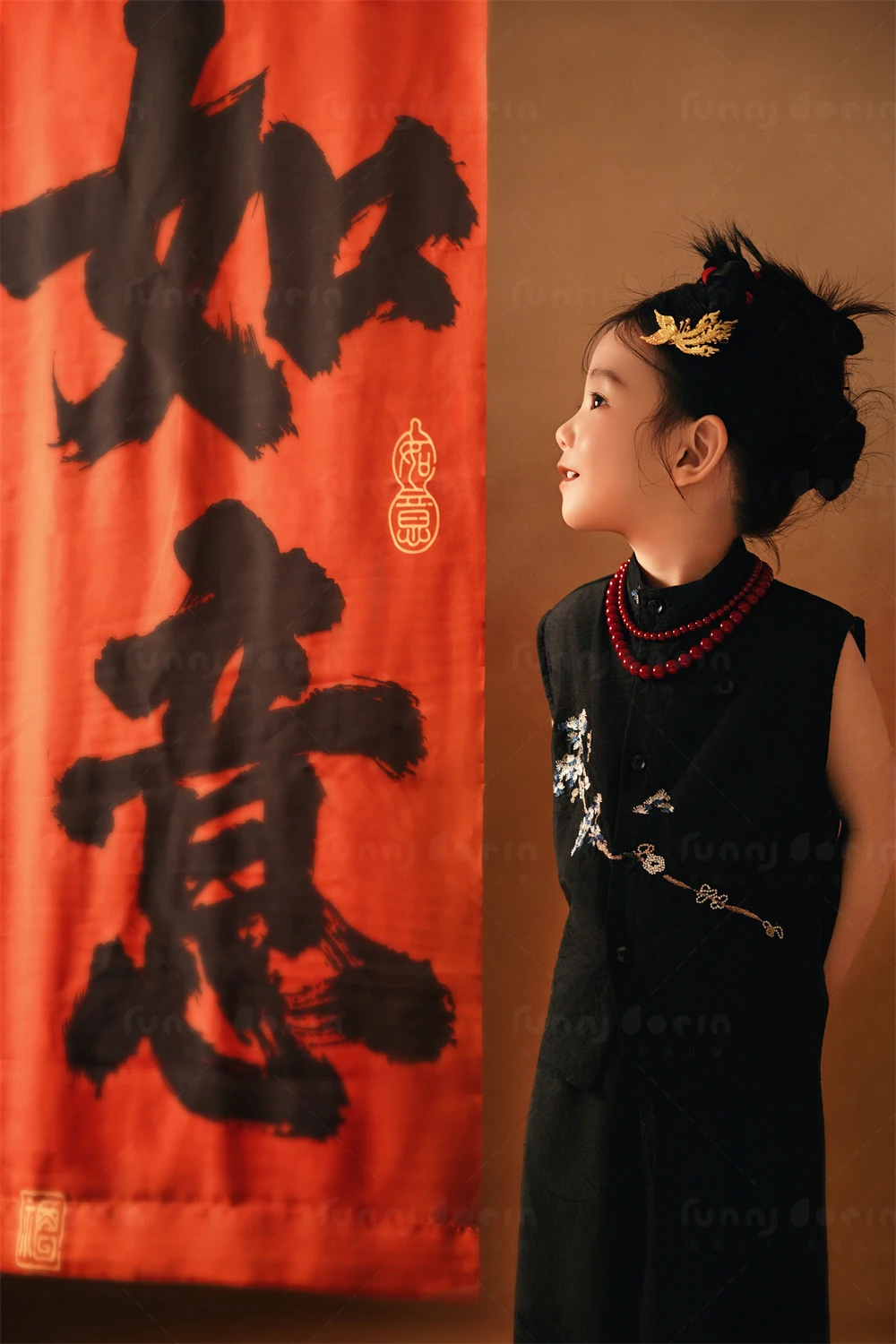 芳妮豆丁儿童摄影 灯启年欢