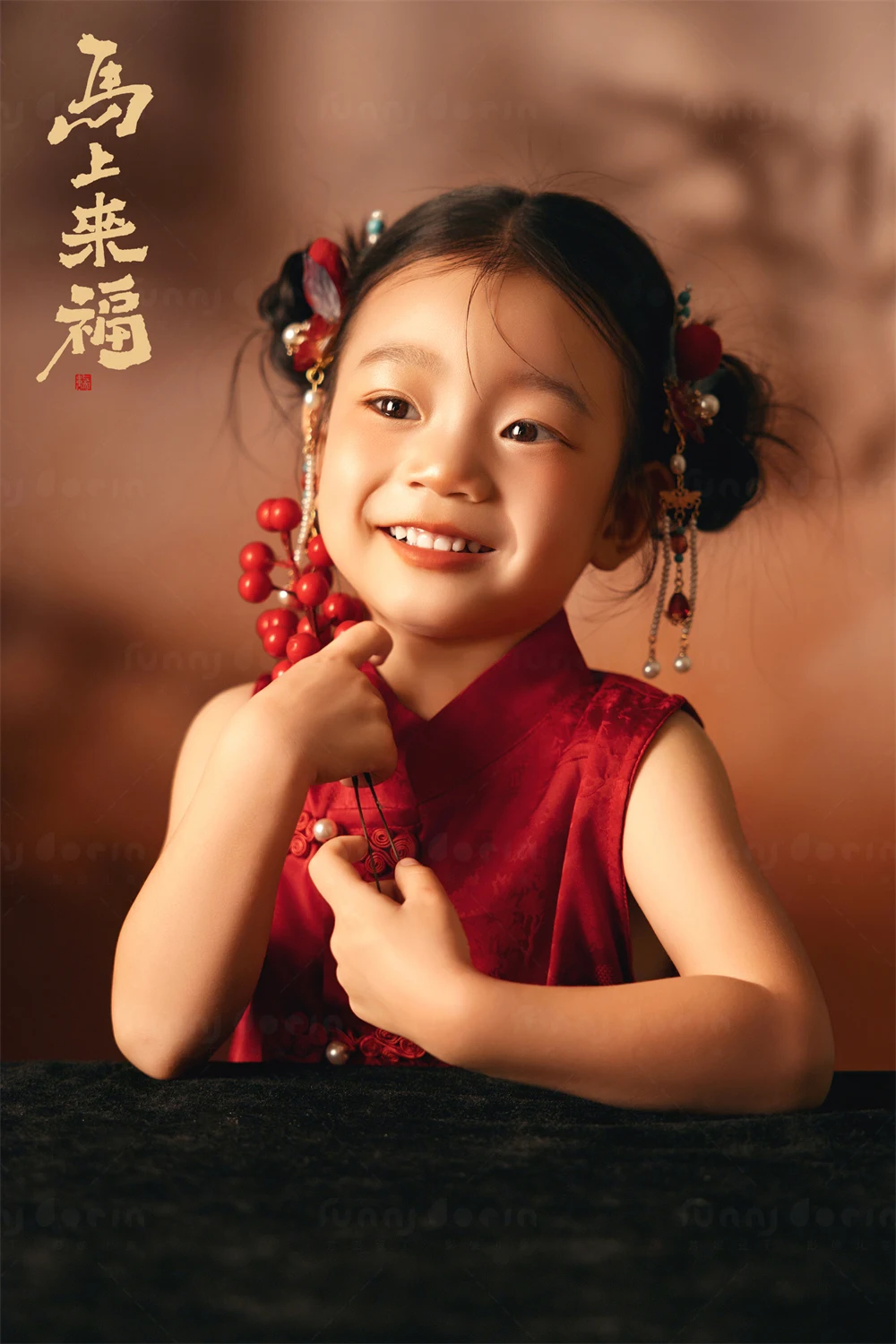 芳妮豆丁儿童摄影 灯启年欢