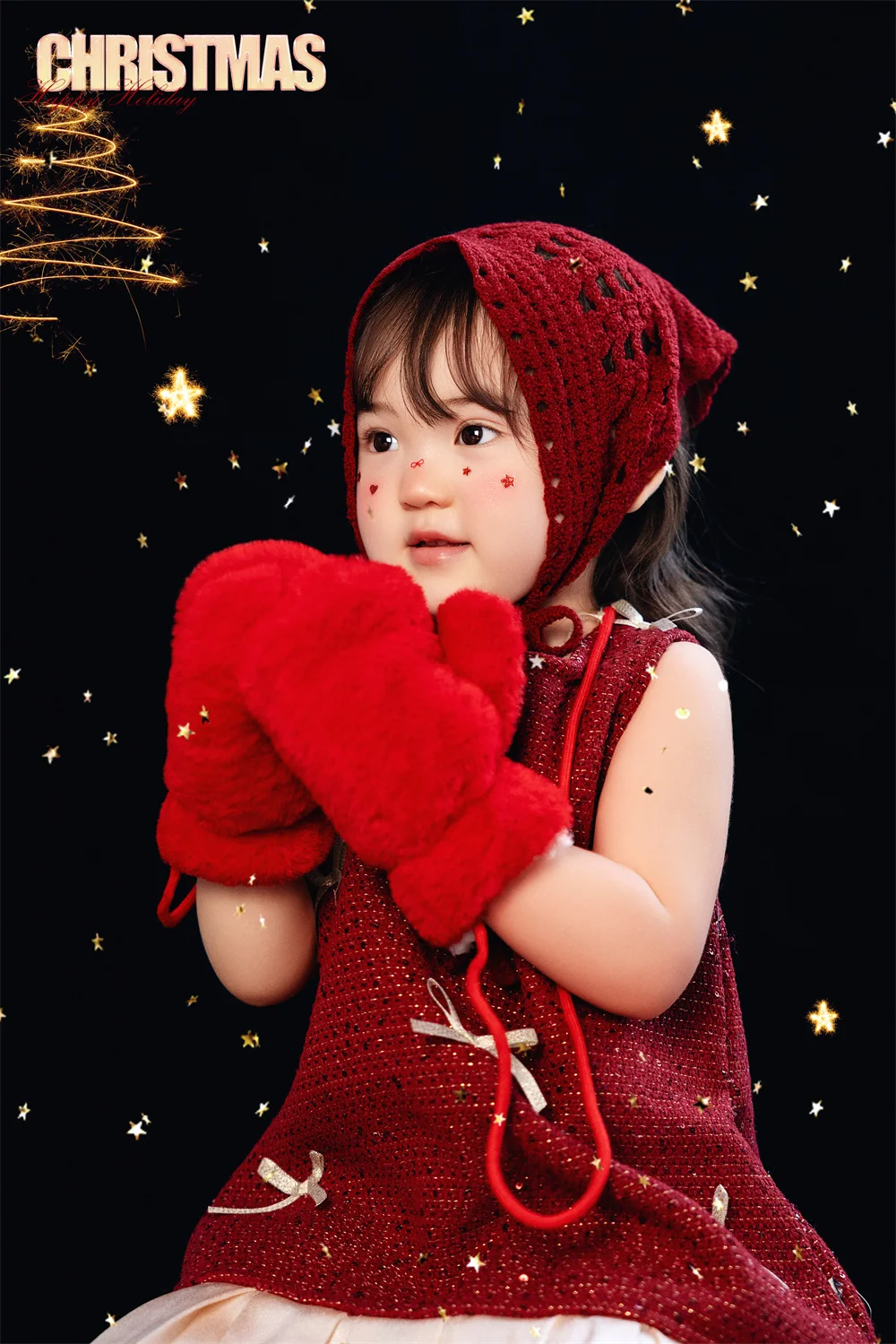 芳妮豆丁儿童摄影 初雪童话梦