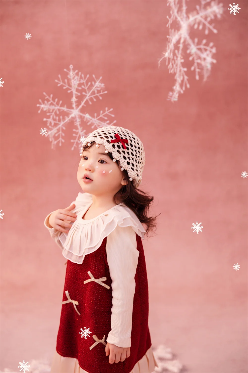 芳妮豆丁儿童摄影 初雪童话梦