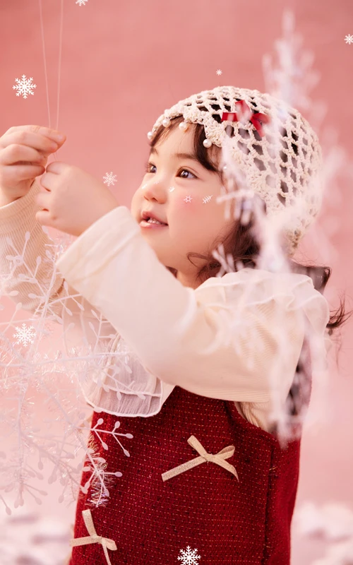 芳妮豆丁儿童摄影 初雪童话梦