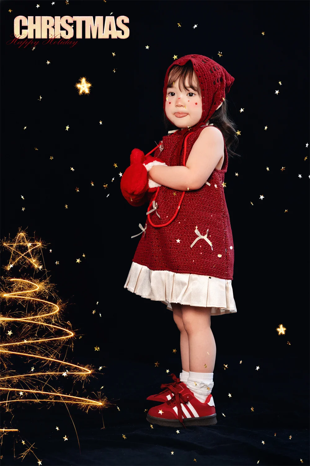 芳妮豆丁儿童摄影 初雪童话梦