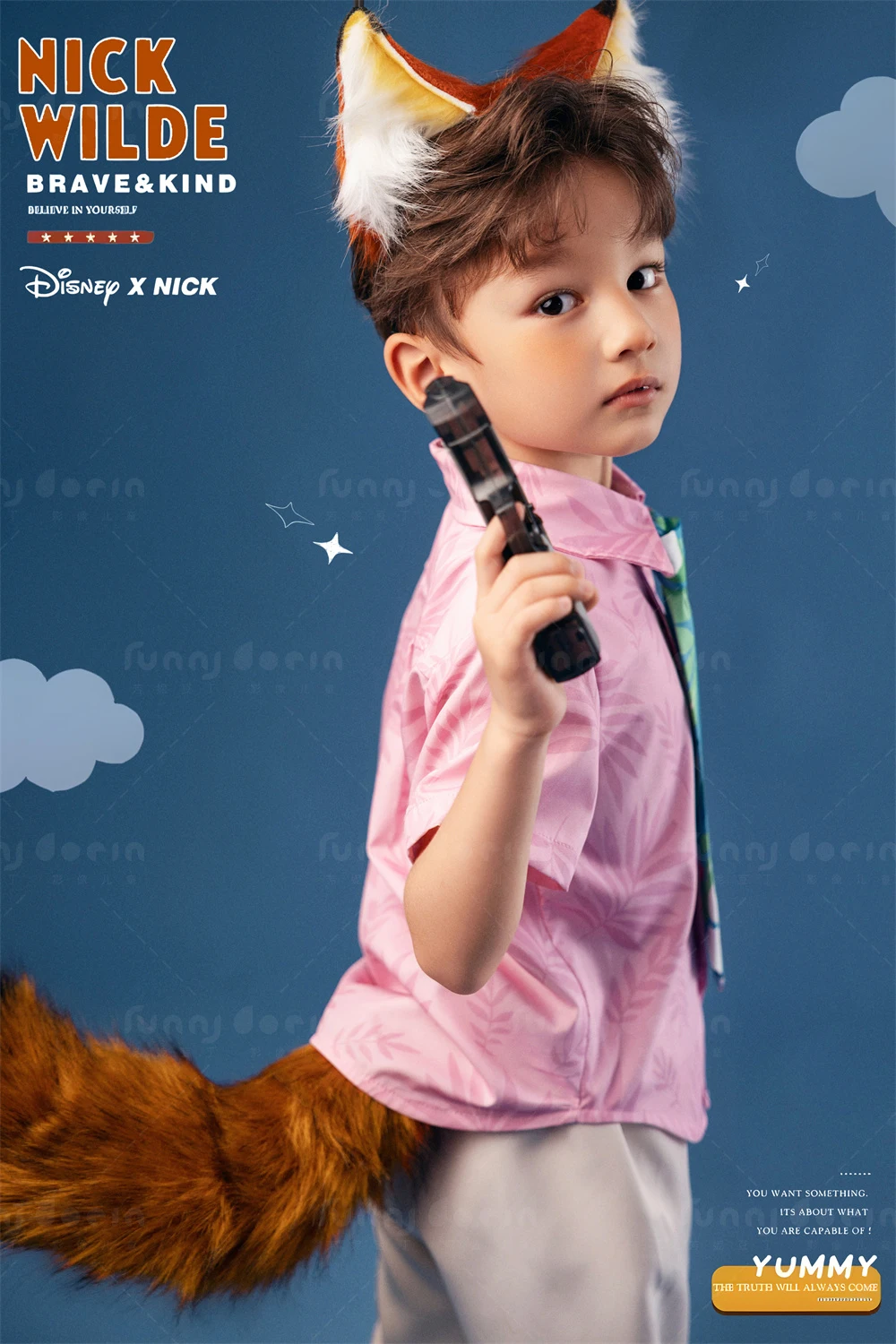 芳妮豆丁儿童摄影 狐尼克