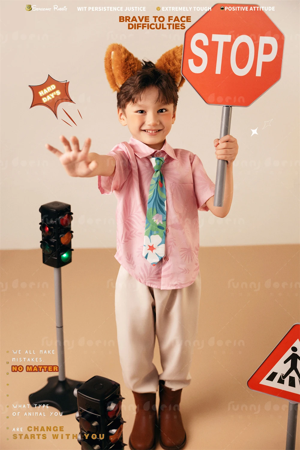 芳妮豆丁儿童摄影 狐尼克