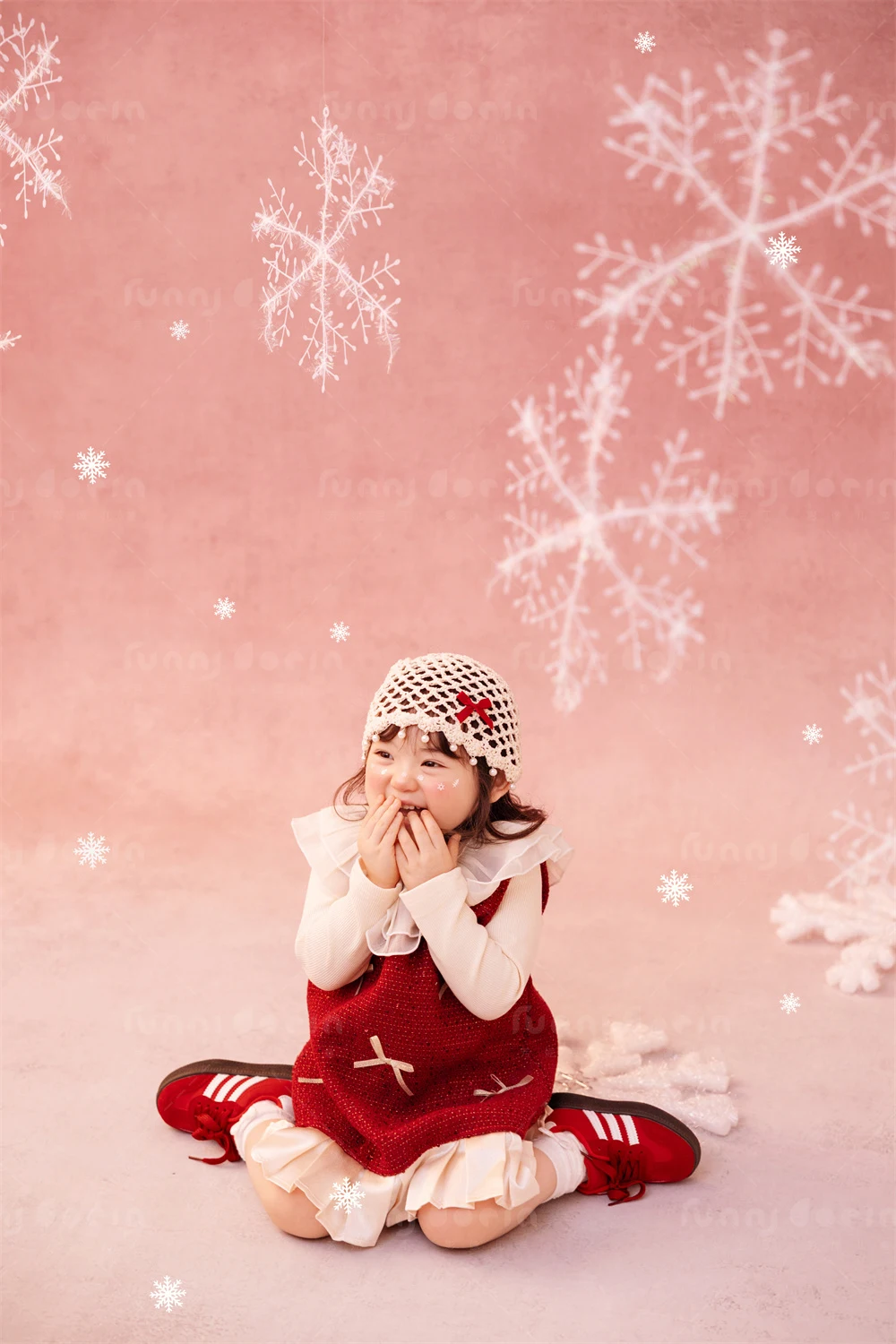 芳妮豆丁儿童摄影 初雪童话梦