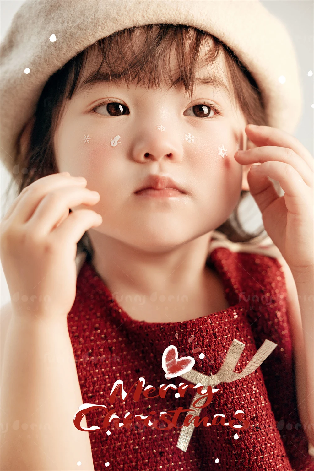 芳妮豆丁儿童摄影 初雪童话梦