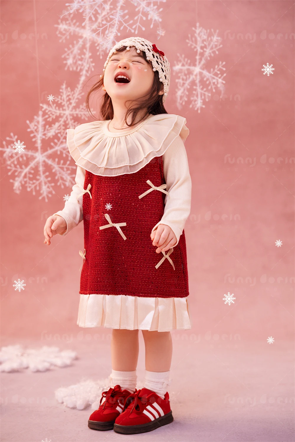 芳妮豆丁儿童摄影 初雪童话梦