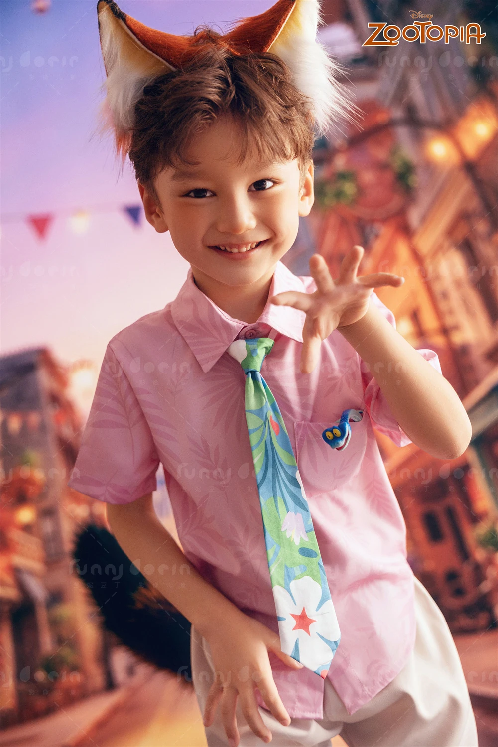 芳妮豆丁儿童摄影 狐尼克