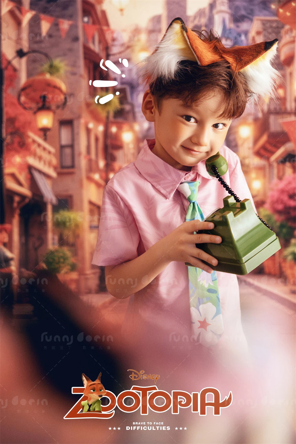 芳妮豆丁儿童摄影 狐尼克