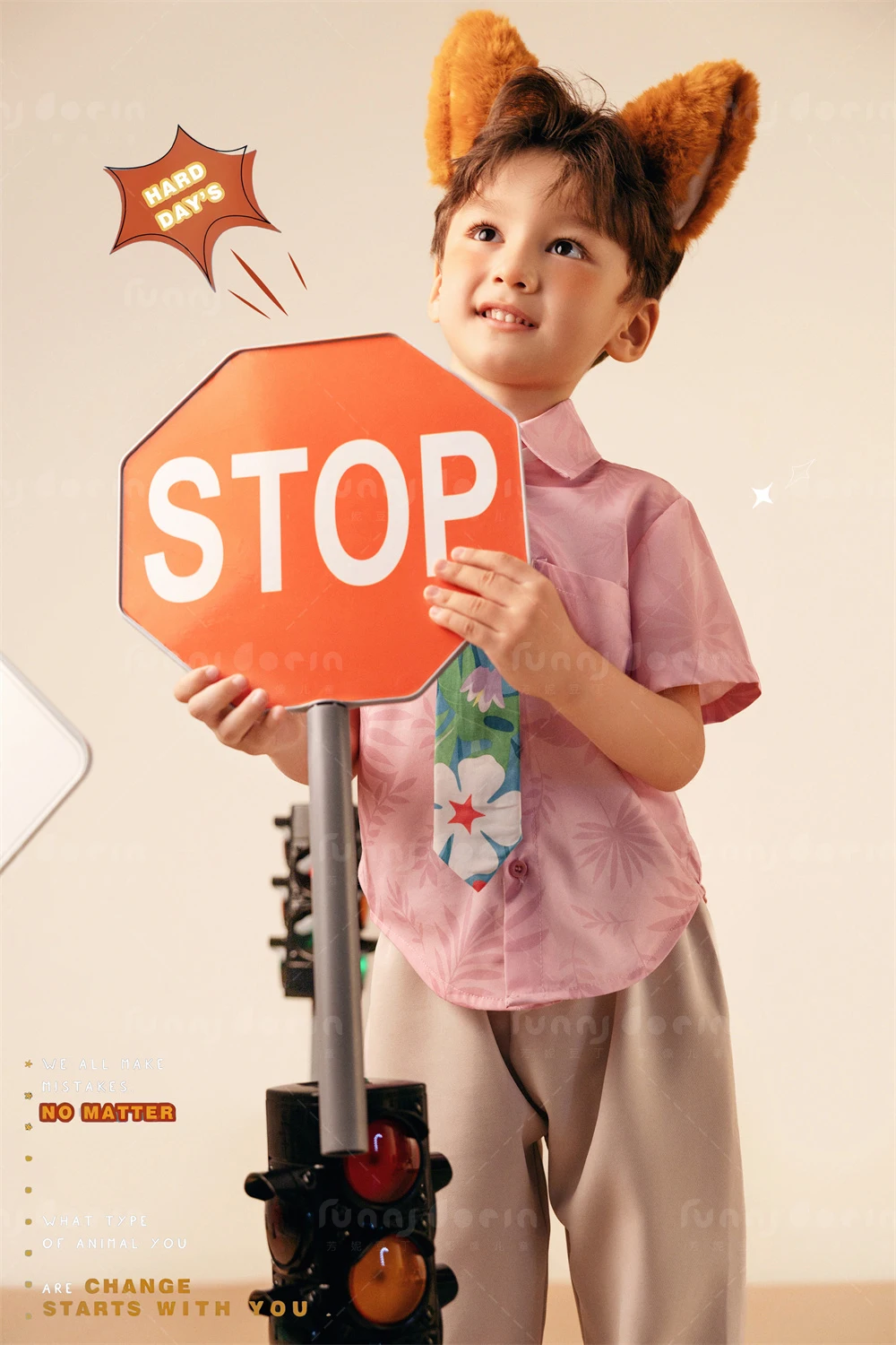 芳妮豆丁儿童摄影 狐尼克