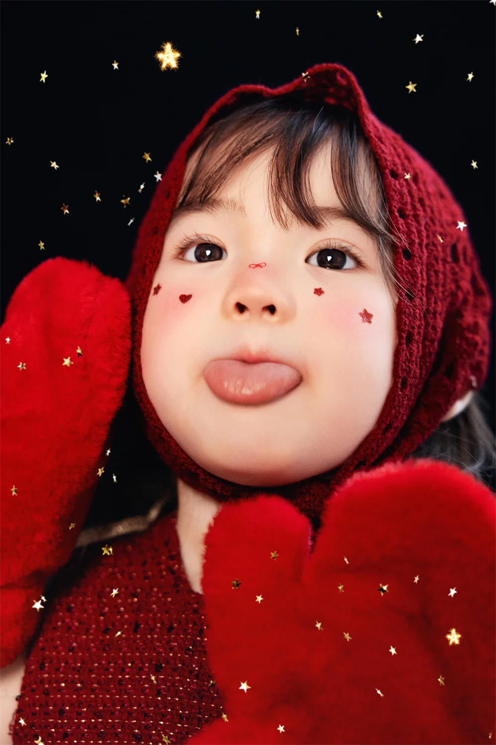 芳妮豆丁儿童摄影 初雪童话梦