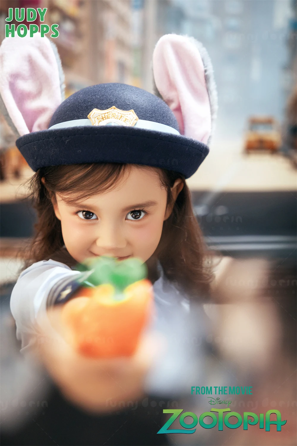 芳妮豆丁儿童摄影 兔子警长