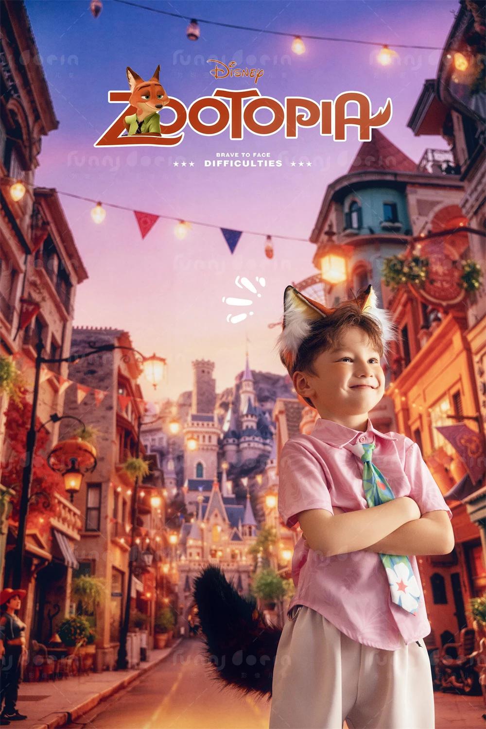 芳妮豆丁儿童摄影 狐尼克