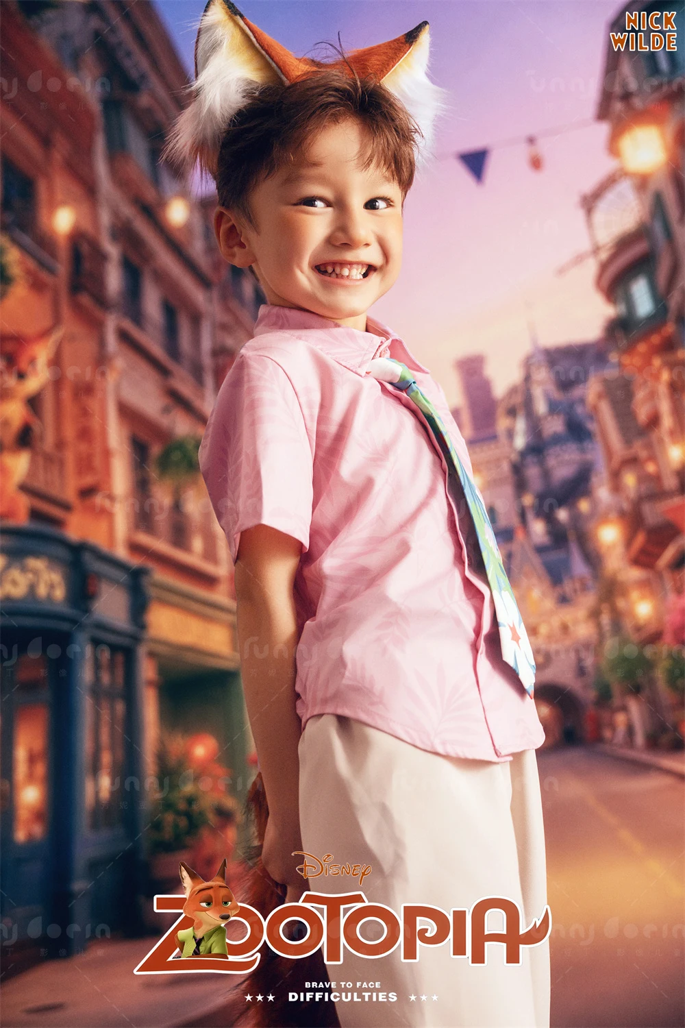 芳妮豆丁儿童摄影 狐尼克