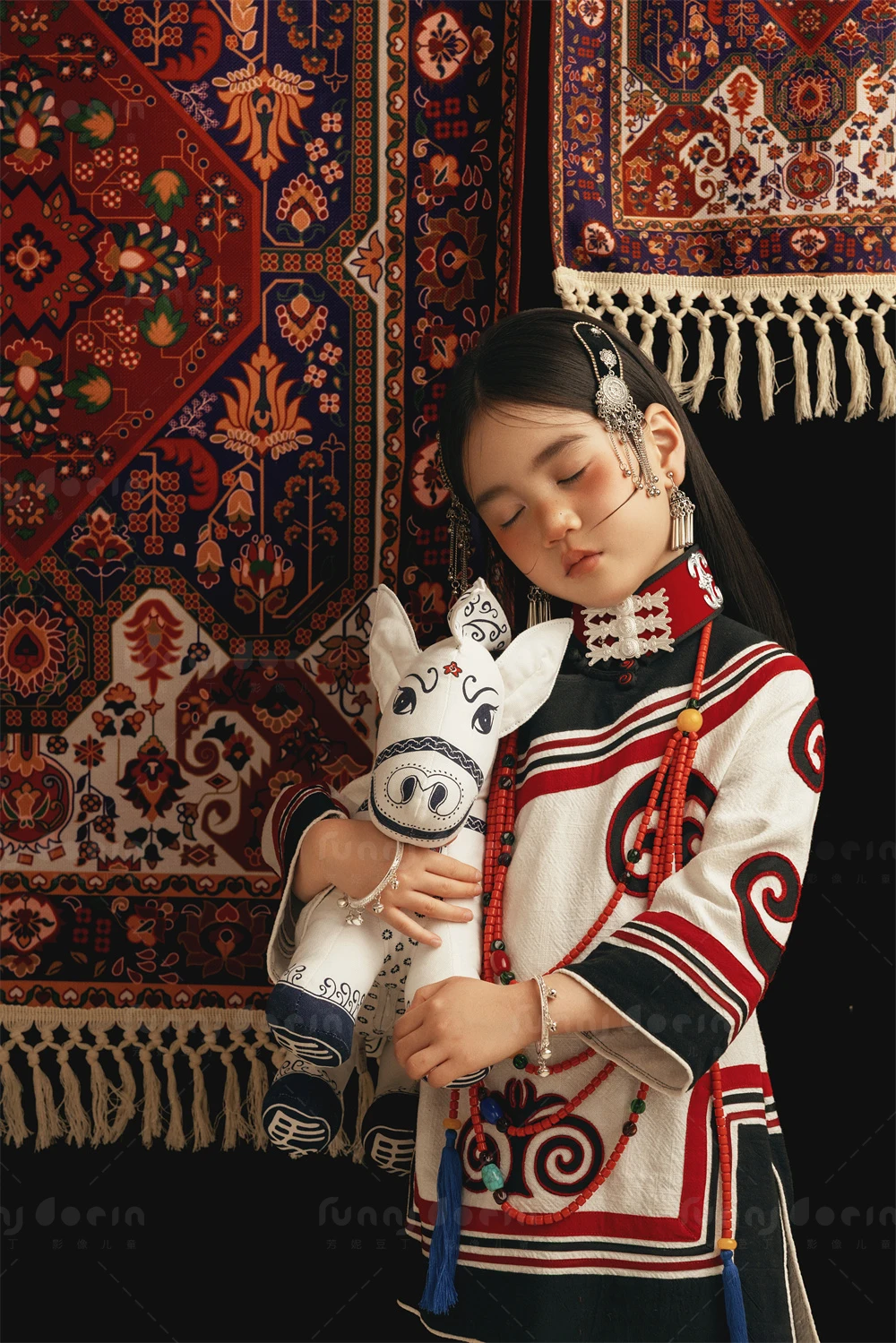 芳妮豆丁儿童摄影 骏马谣