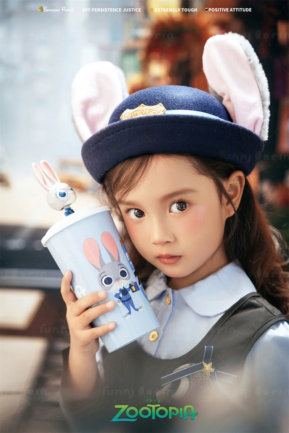 芳妮豆丁儿童摄影 兔子警长