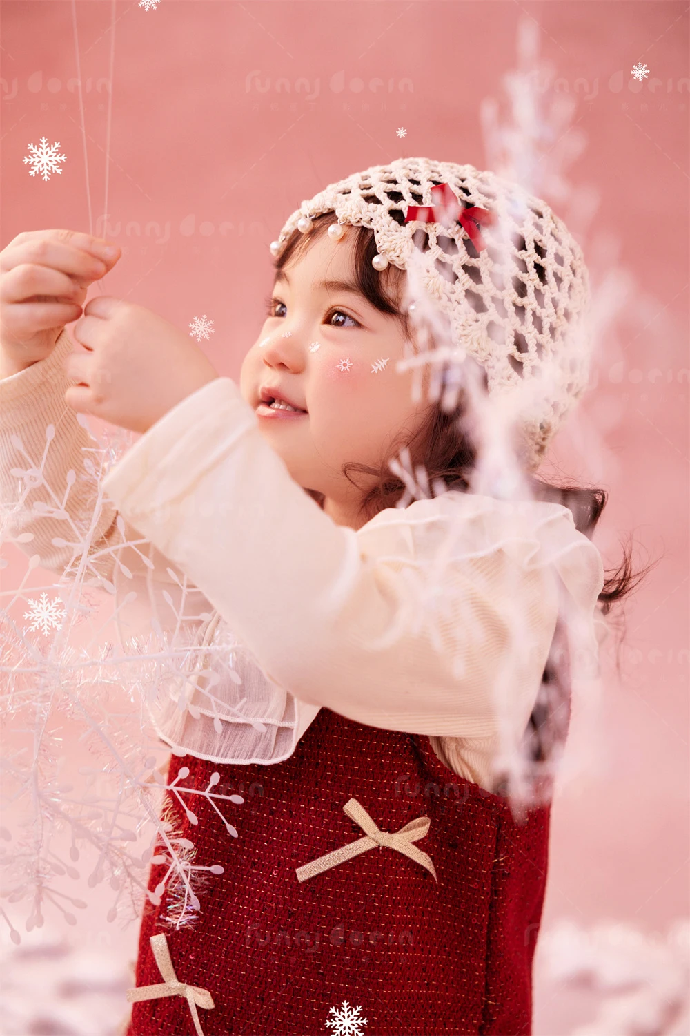 芳妮豆丁儿童摄影 初雪童话梦