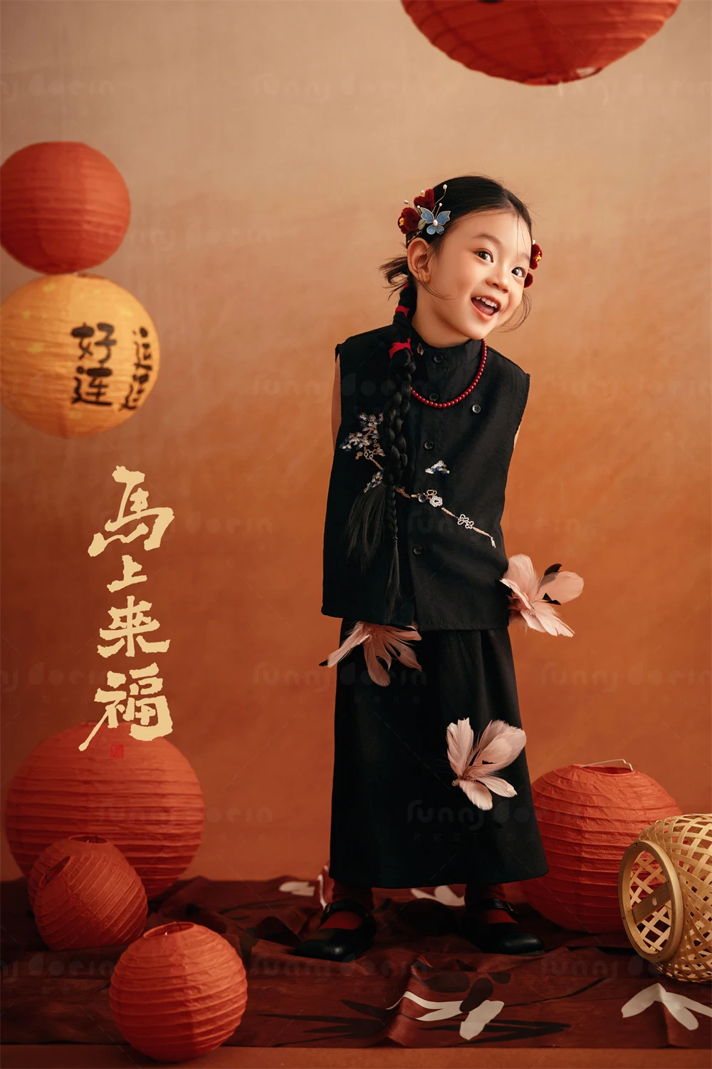 芳妮豆丁儿童摄影 灯启年欢