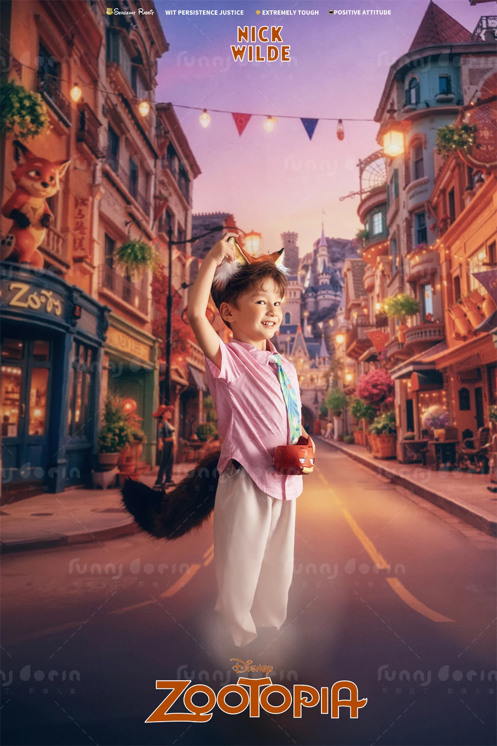 芳妮豆丁儿童摄影 狐尼克