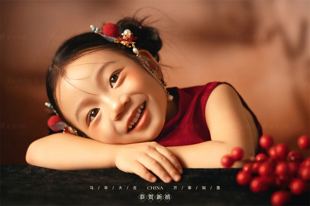 芳妮豆丁儿童摄影 灯启年欢