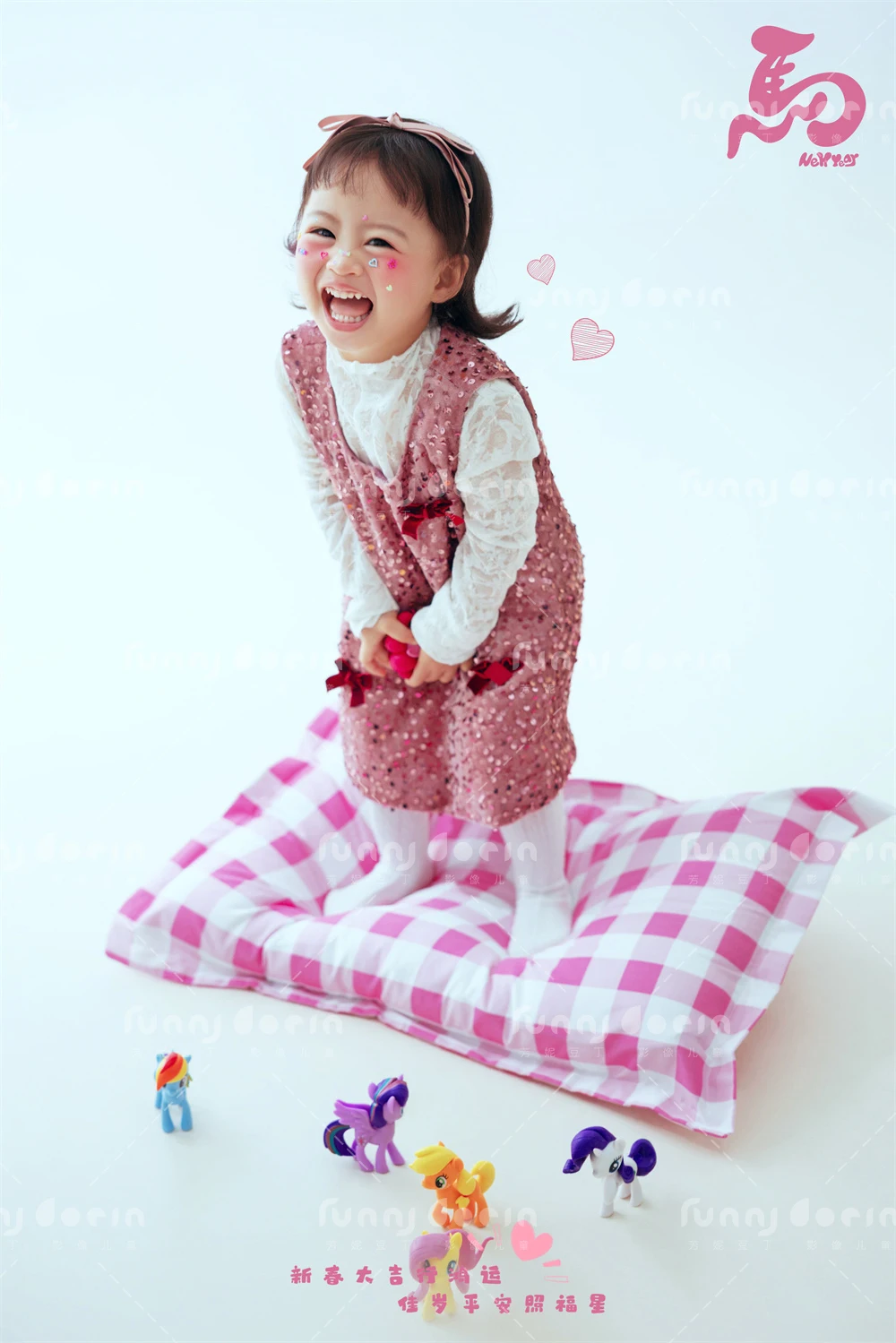 芳妮豆丁儿童摄影 一马当先