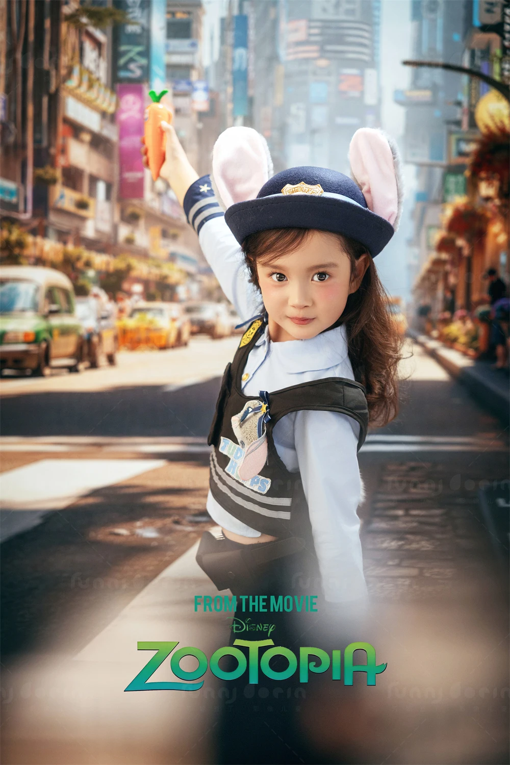 芳妮豆丁儿童摄影 兔子警长