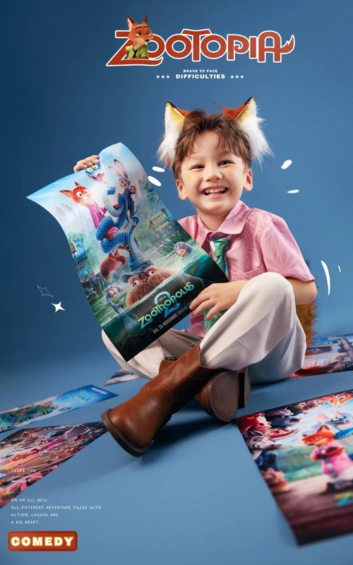 芳妮豆丁儿童摄影 狐尼克