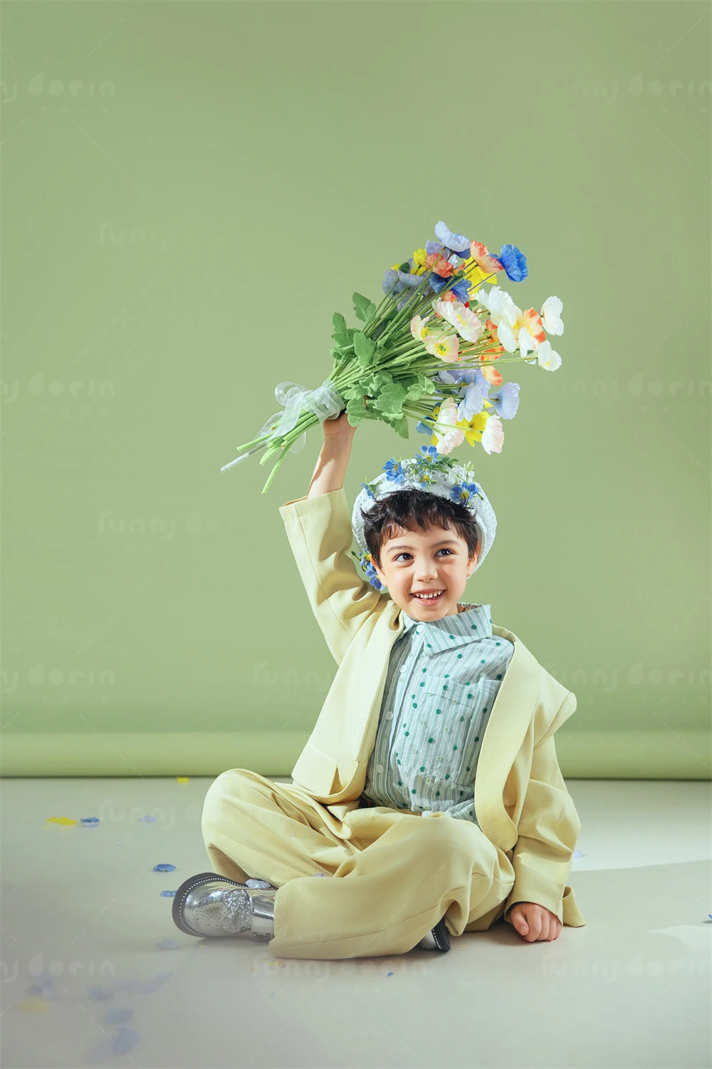 芳妮豆丁儿童摄影 春色漫染