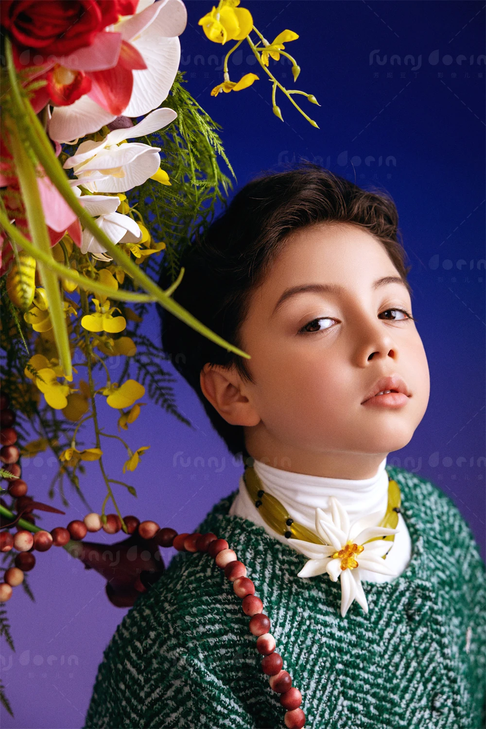 芳妮豆丁儿童摄影 花间信使