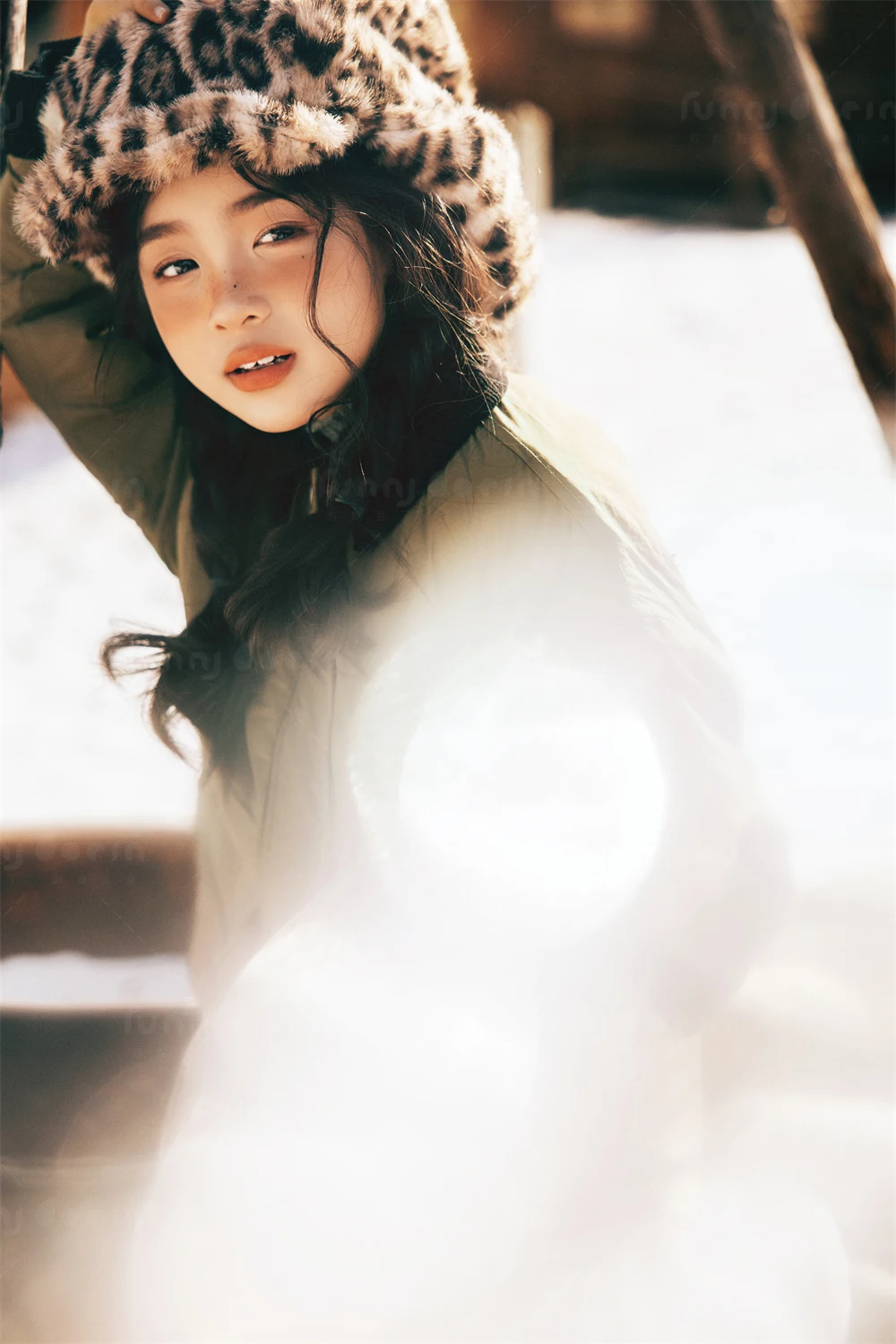 芳妮豆丁儿童摄影 雪境栖温