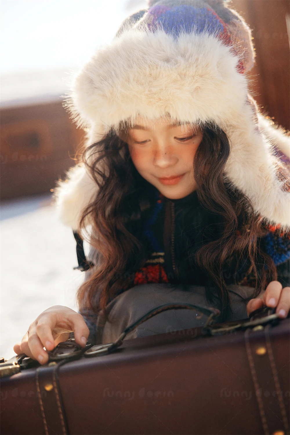 芳妮豆丁儿童摄影 冬日趣事