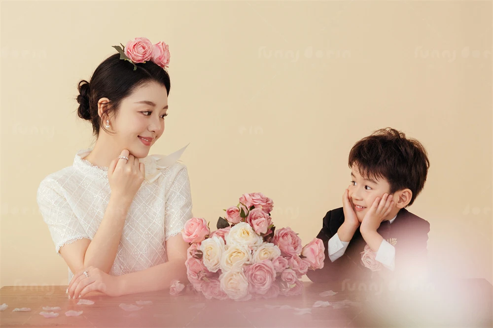 芳妮豆丁儿童摄影 粉韵亲缘