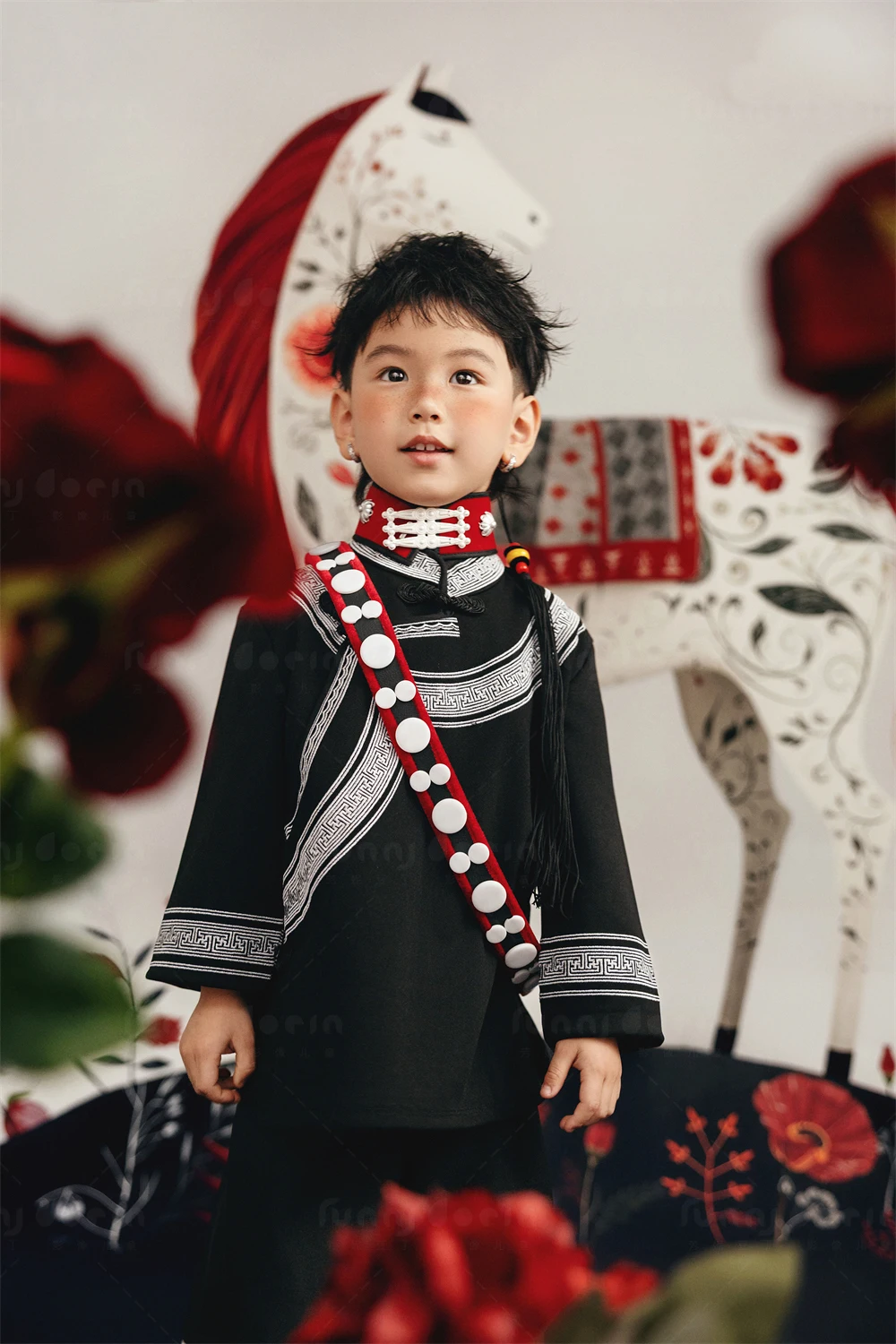 芳妮豆丁儿童摄影 黔山谣