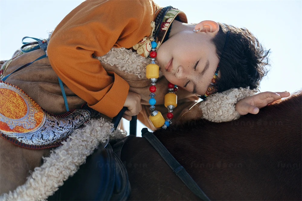 芳妮豆丁儿童摄影 凛冬礼赞